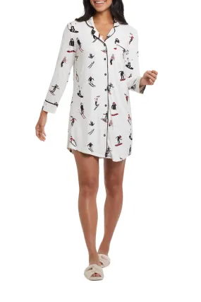 Tribal | Printed Jersey Nightshirt | Women's